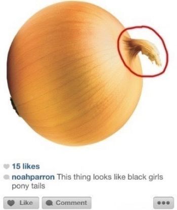 black girl with ponytail meme