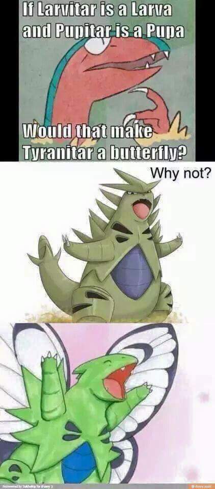 Tyranitar - Meme by Materrulz-Gaming :) Memedroid