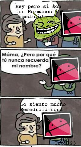 Pobre Memedroi Rosa V Meme Subido Por Troll Memedroid