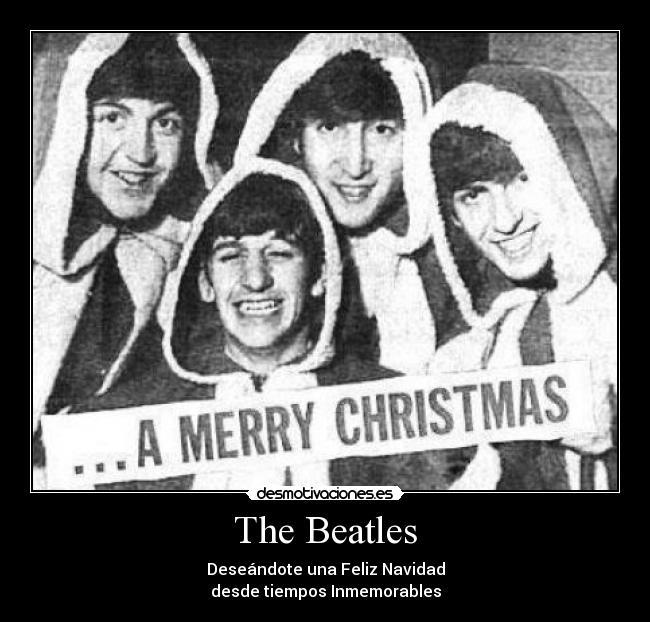Feliz Navidad les desean The Beatles - Meme by lewandowski09 :) Memedroid