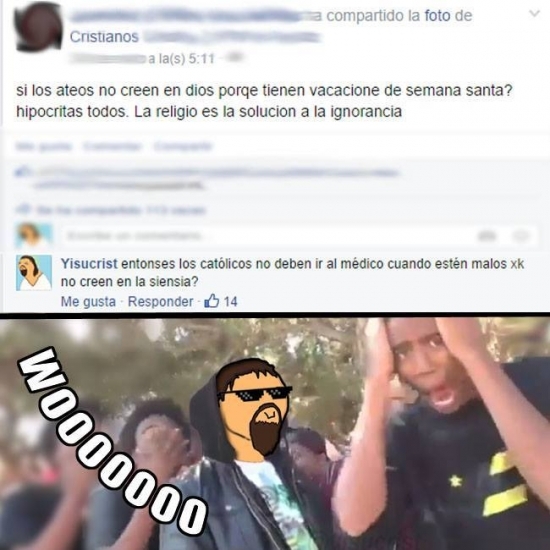 Los Ateos Ganan Esta Vez Meme Subido Por Gutiisma Memedroid