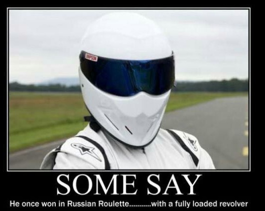 Just the Stig by Dabombzone :) Memedroid