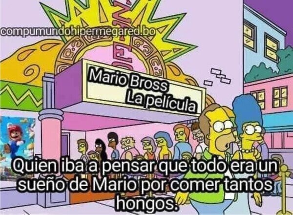 Mario Bros la película Meme subido por eduardo mdo Memedroid