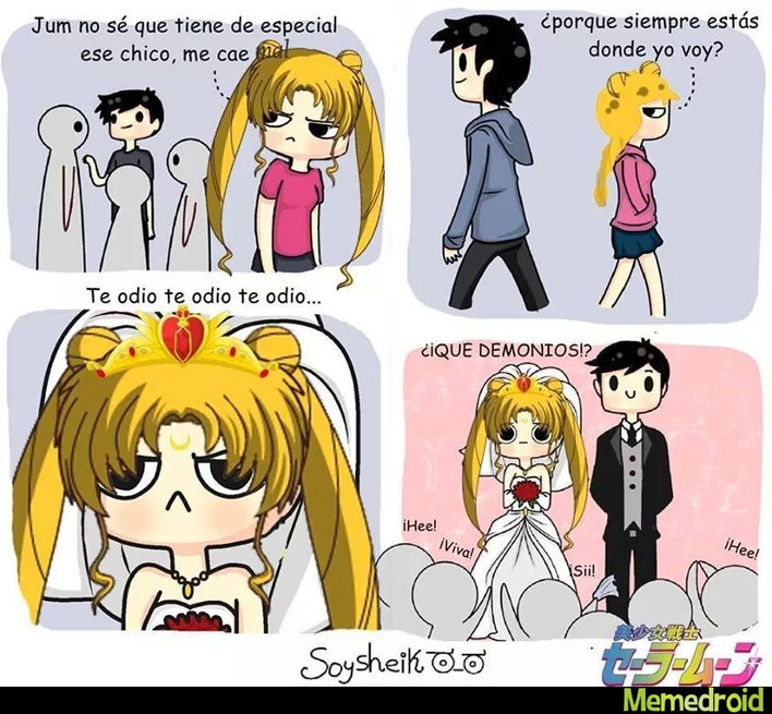 Sailor moon - Meme subido por sereno Moreno :) Memedroid