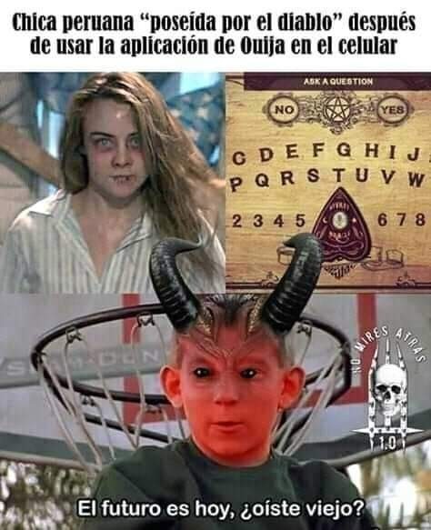 Memes De Ocultismo No El Futuro Es Hoy Viejo Meme Subido Por