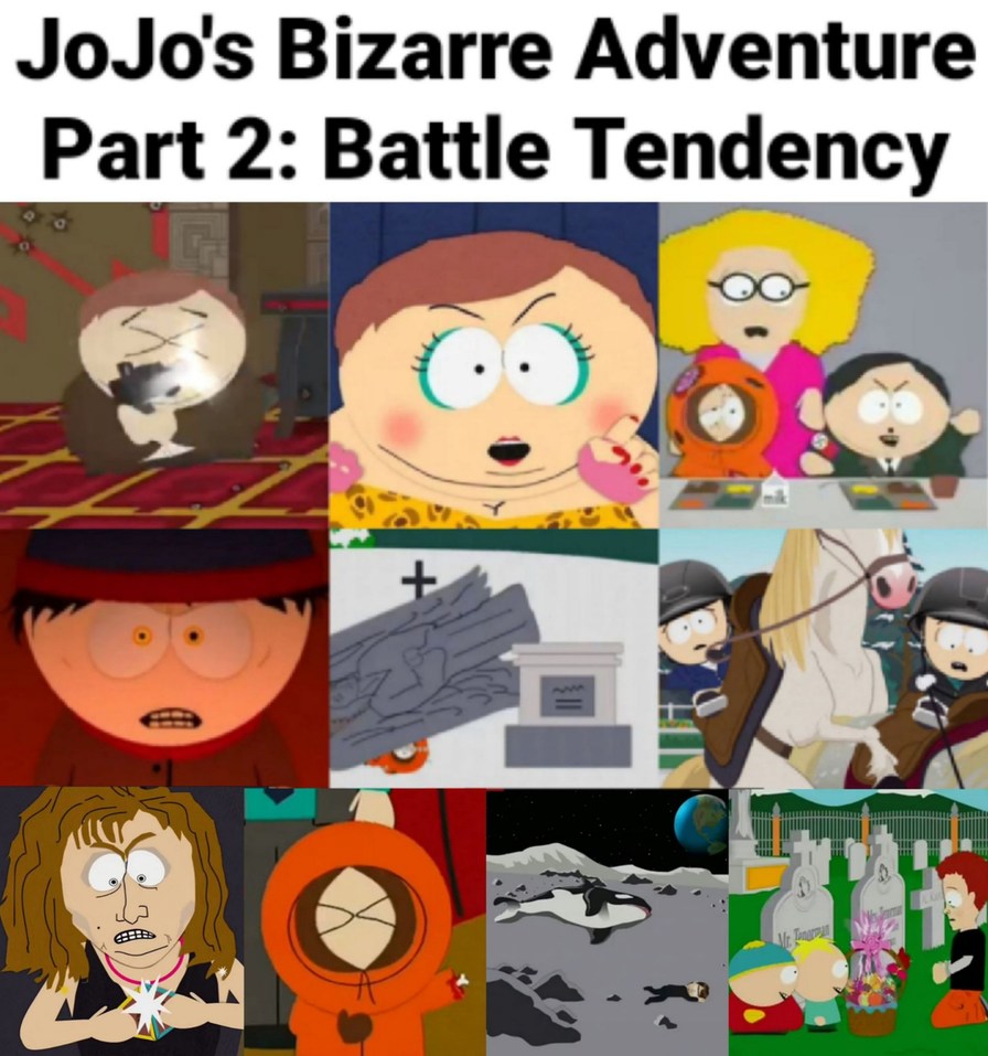 Jojo S Bizarre Adventure Resumido Con Frames De South Park De Nuevo