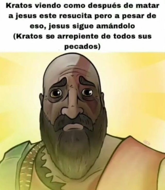 Kratos Triste Meme Subido Por Trollcata Memedroid