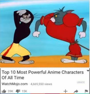 Top 10 Most Powerful Anime Characters Of All Time - Meme by Kaderblast :)  Memedroid