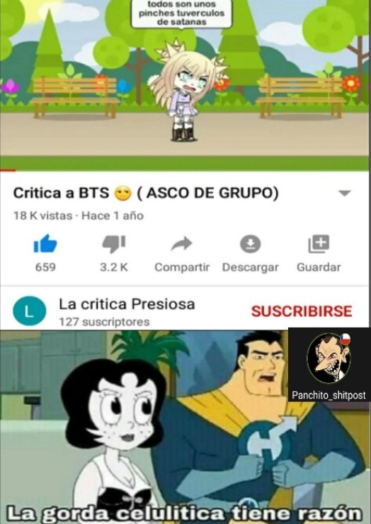 Por Fin Una Gachatuber Hace Algo Bueno Meme Subido Por Panchito