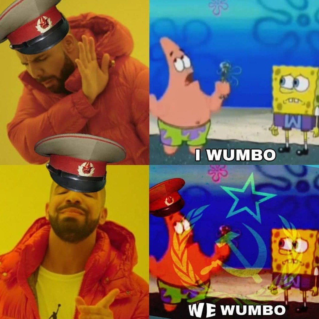Enjoy the meme 'Wumbo' uploaded by Dabalicious. 