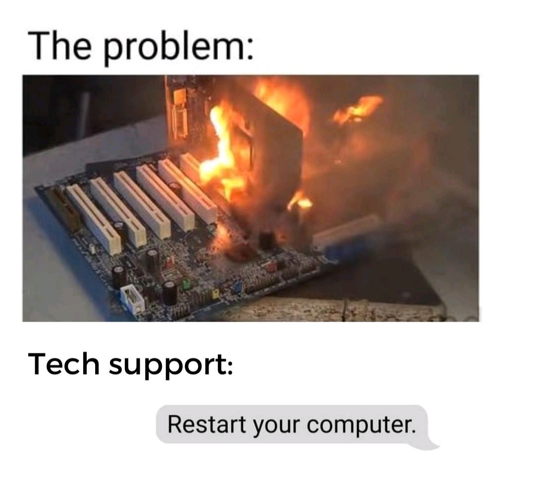 Restart Meme By Tree Wood Memedroid