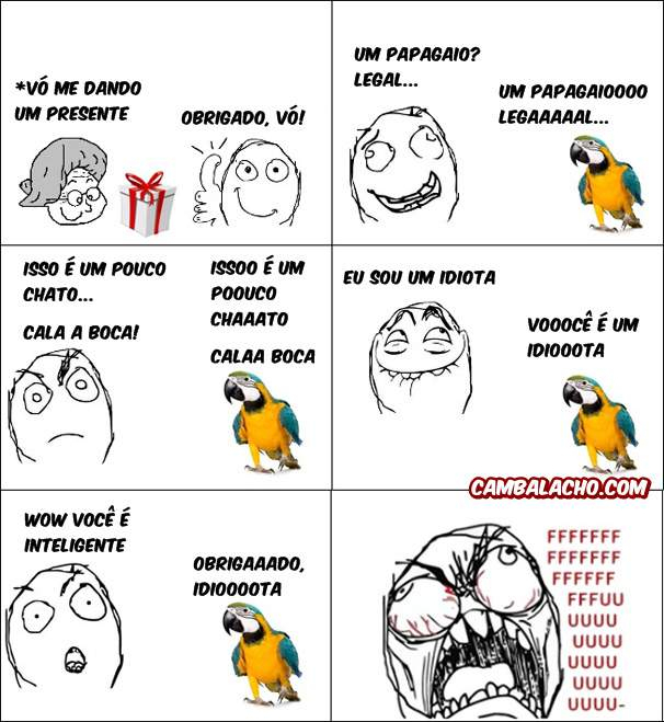 Papagaio Troll Meme By Pipocs Memedroid