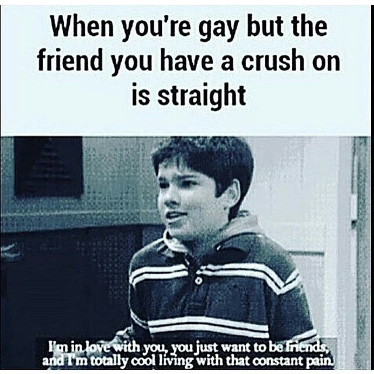 I gay i mean ur gay meme
