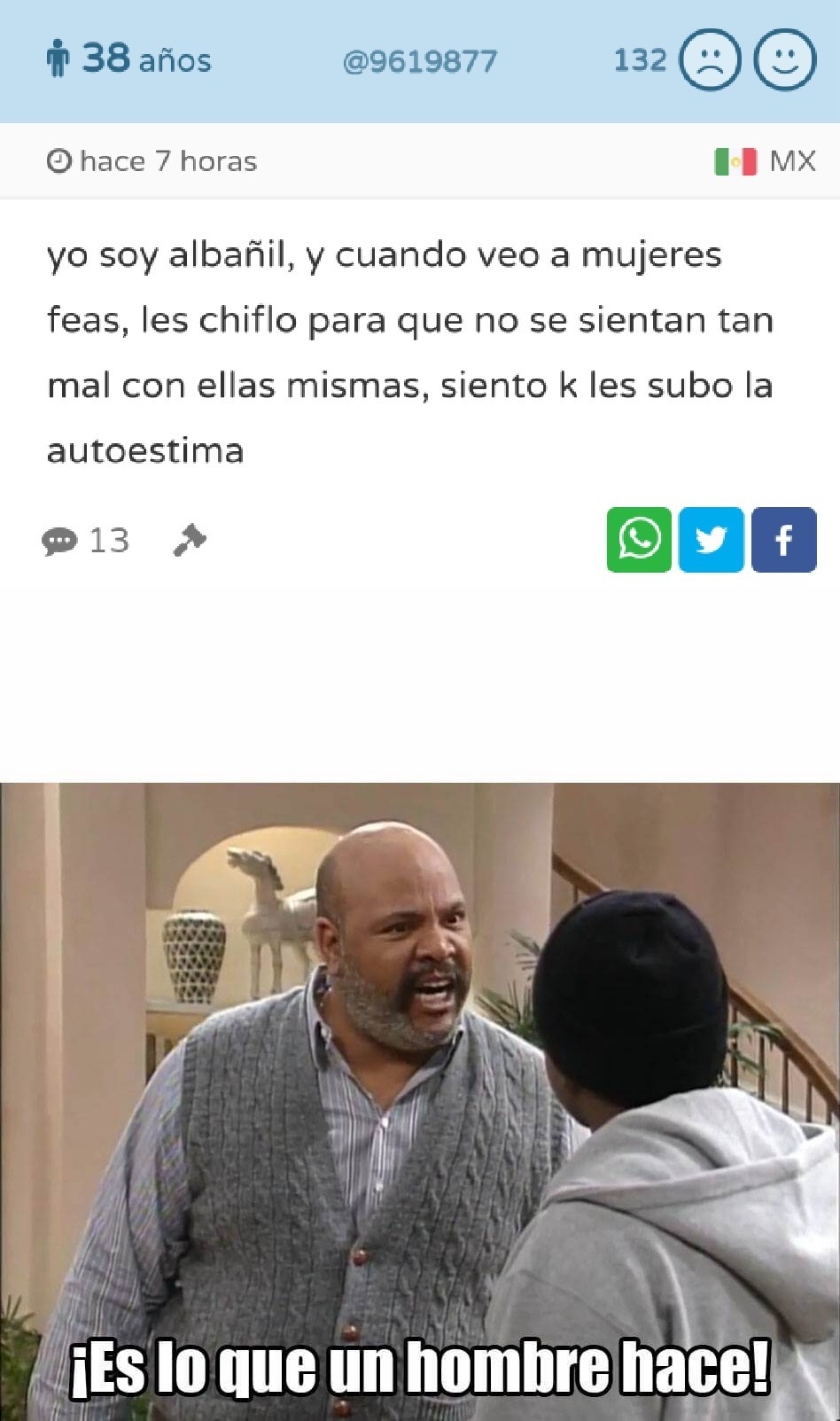 Ese Muchacho Me Llena De Orgullo Meme Subido Por Tuprimaencuatro Memedroid 4195