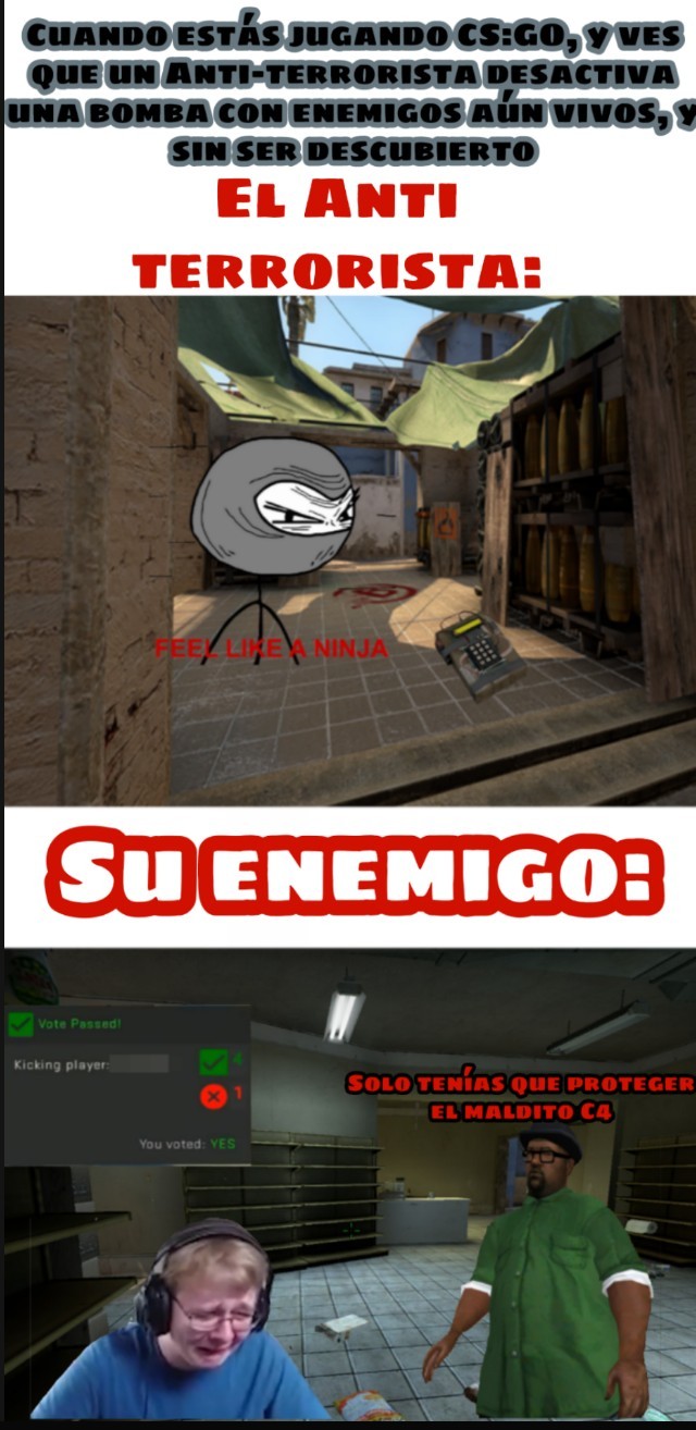 Unas Ganas De Kickear Al T Cuando Pasa Eso Xd Meme Subido Por Deleted Bb E F B A Memedroid