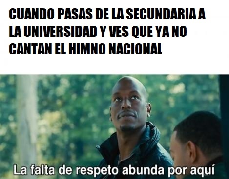 Falta de respeto