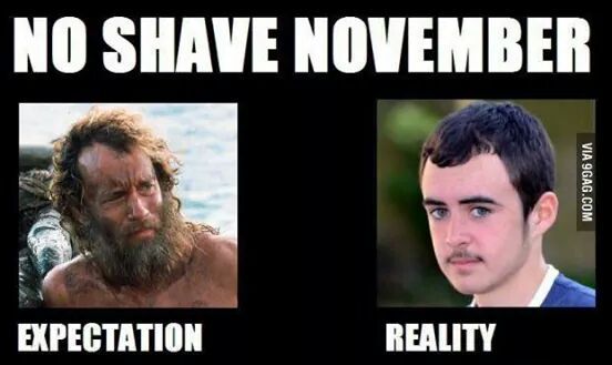 No shave november - Meme by zeshan44 :) Memedroid