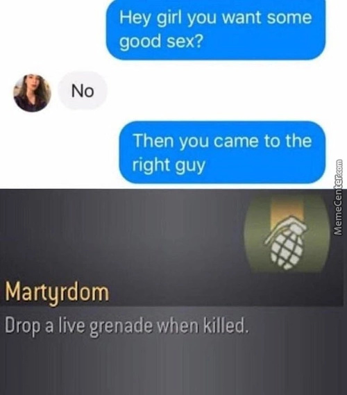 Grenade Love Drop Meme By Ahadsy5 Memedroid