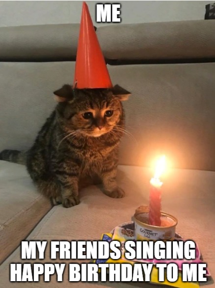 My friends singing me happy birthday to me - Meme by WhiteLies :) Memedroid