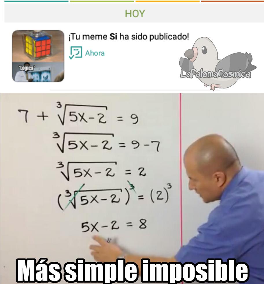 No Meme Subido Por La Paloma Cosmica Memedroid