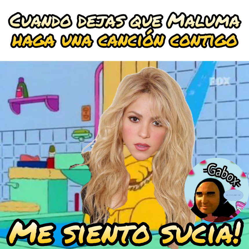 Shakira Sin Maluma Sigueme Y Te Sigo Meme Subido Por Gabox