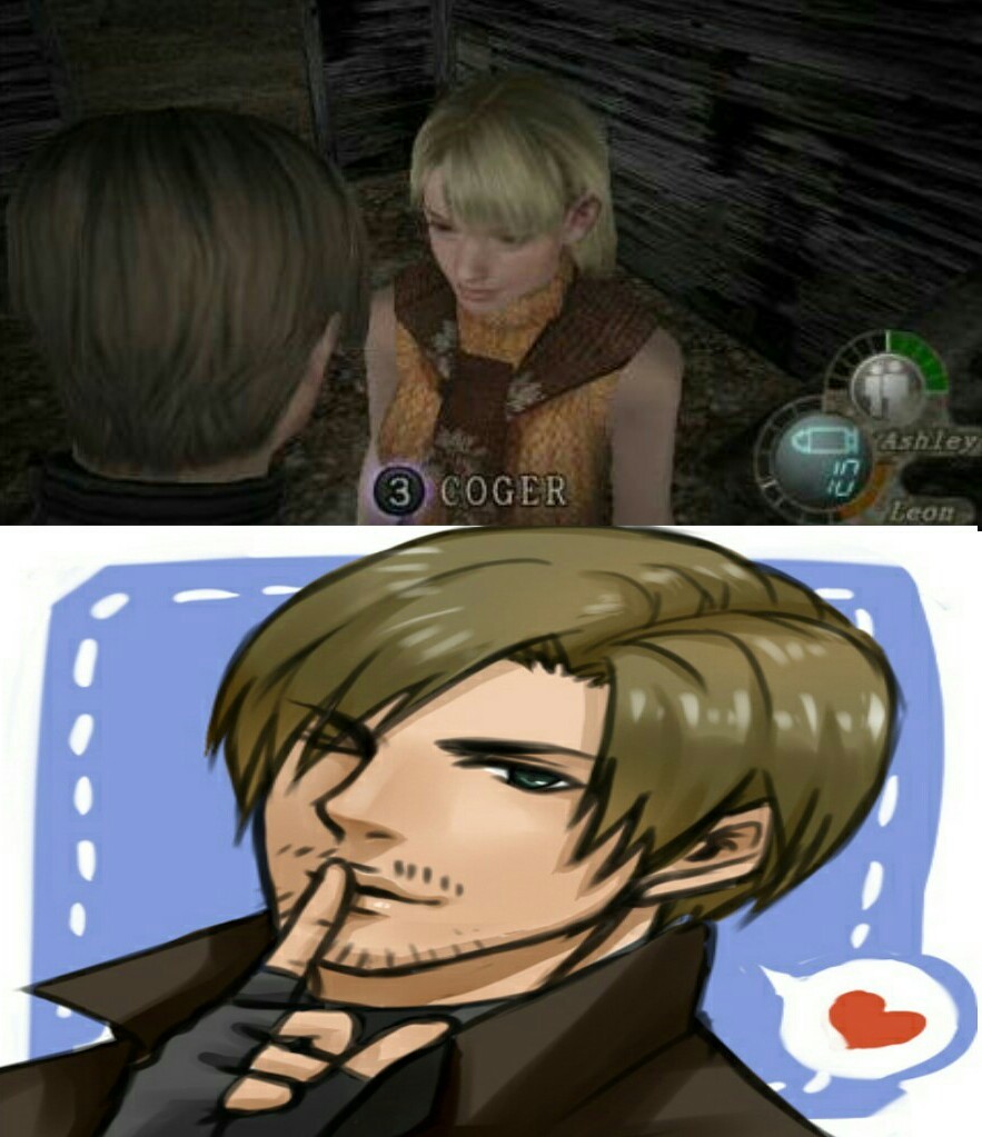 When You First Meet Him Resident Evil Funny Resident Evil Leon