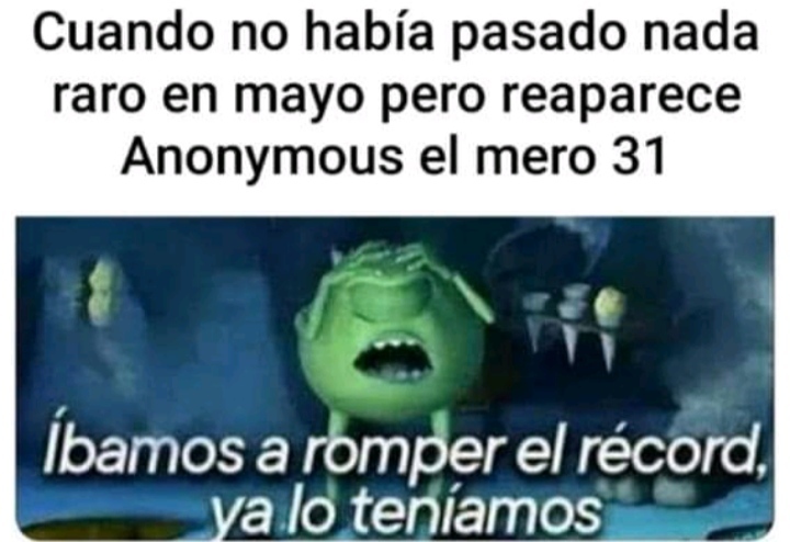 Memes De Anonymous 2020 En Espanol لم يسبق له مثيل الصور Tier3 Xyz