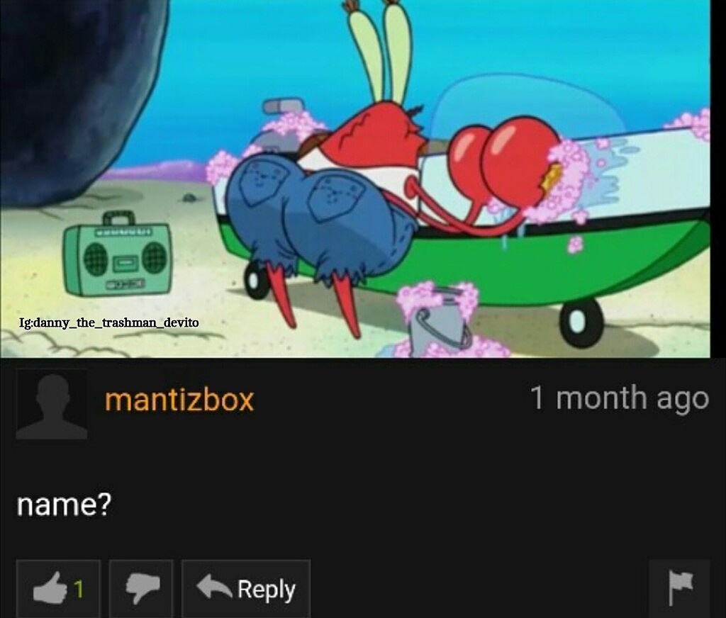 Mr Krabs is THICC.