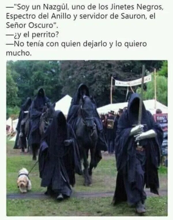 Meme De Perros Nazgul Meme Subido Por Skyfolls Memedroid