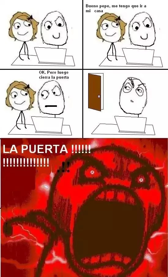 Cierra La Puerta Meme By Dakiro Memedroid