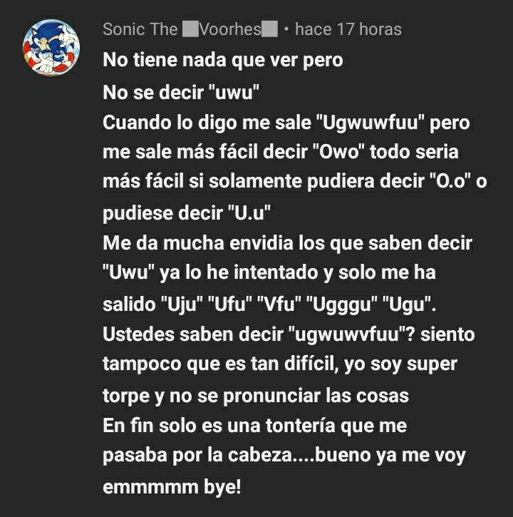 El fan de sonic mas normal Meme by Uwjqjajwja ) Memedroid