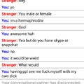 omegle for the win