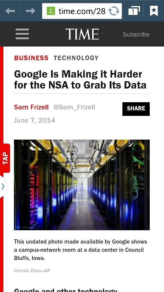 Google is working with the NSA - meme