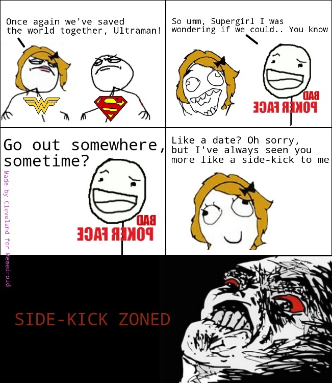 Side-kick Zoned - meme