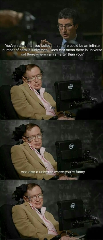 Stephen Hawking - meme