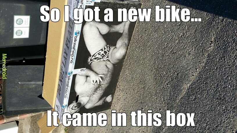 New bike - meme
