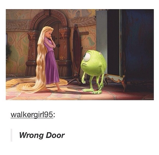 Wrong door - meme