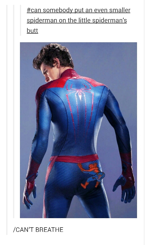 Spiderman Butt - meme