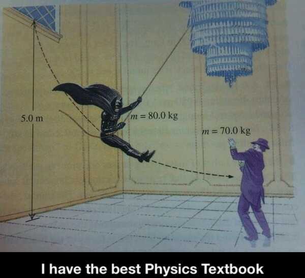 Best physics textbook - meme