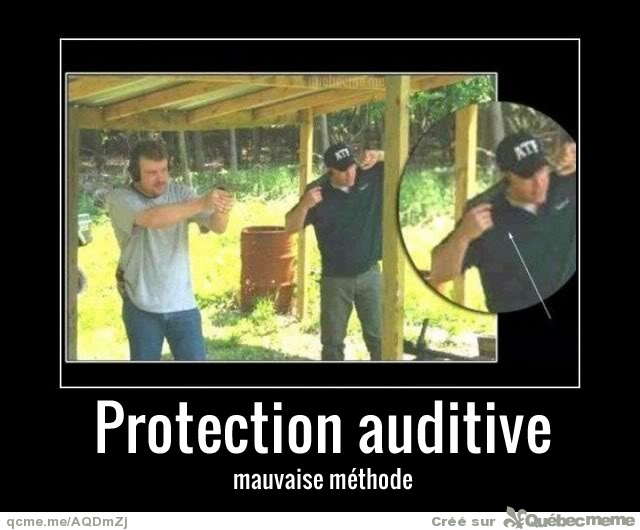 Protection auditive ! - meme
