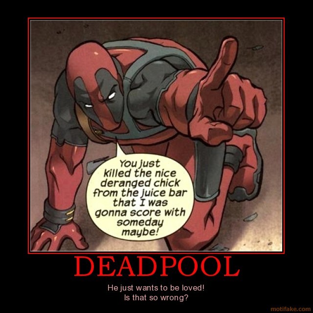 Deadpool Optimism - meme