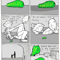caterpillars are assholes (._. )