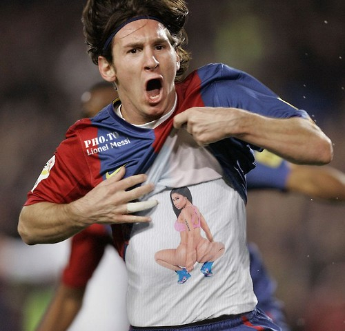 Ese Messi es todo un loquillo e.e - meme