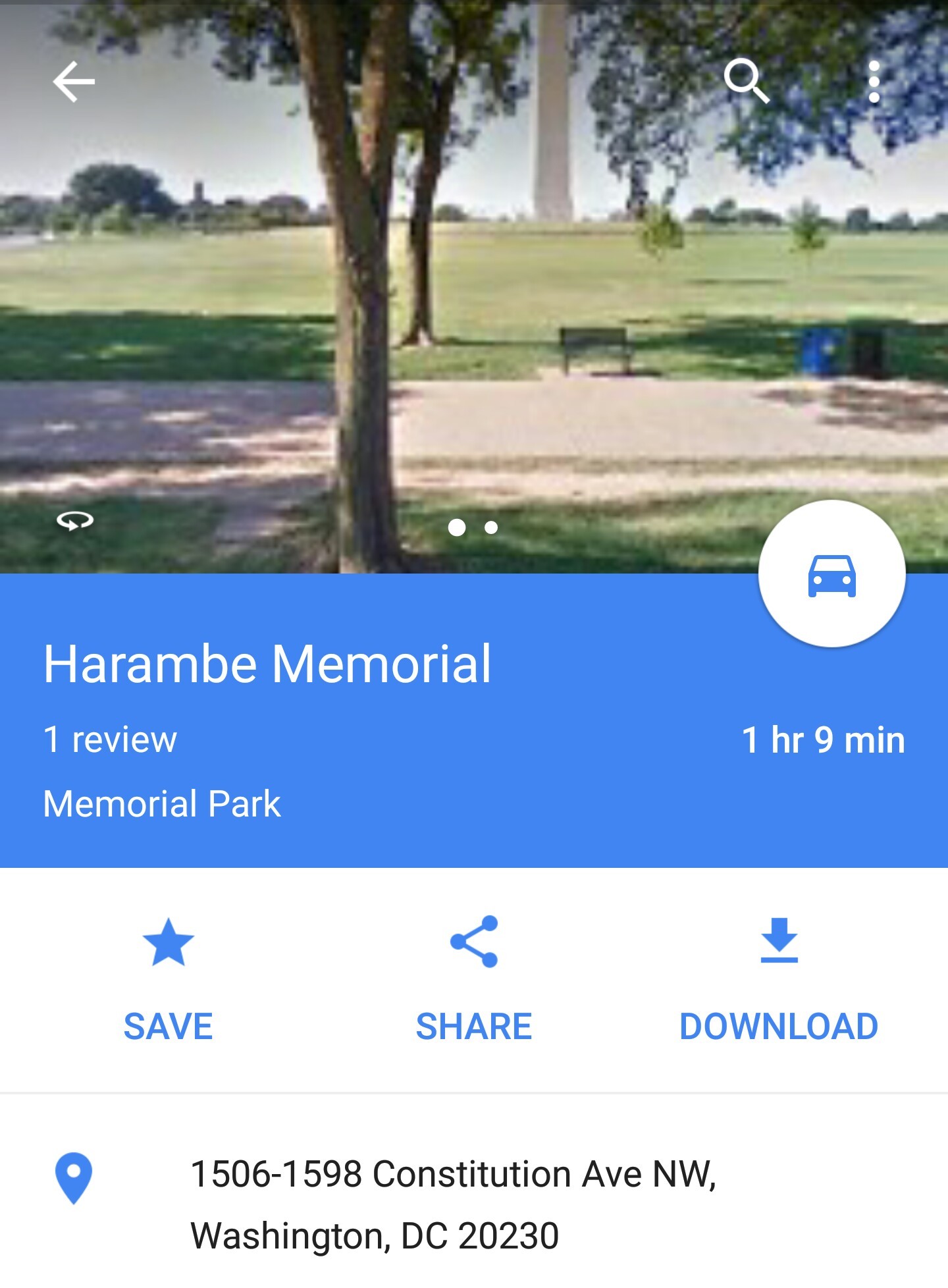 Rename the Washington Memorial the Harambe Memorial - meme