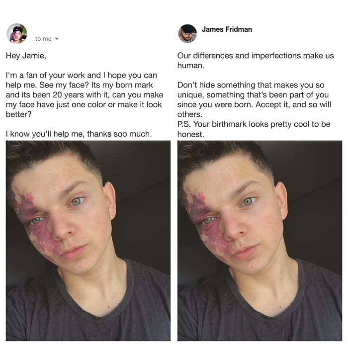 As much as James is a troll, he has such a kind heart - meme