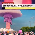Gender reveal nuclear blast