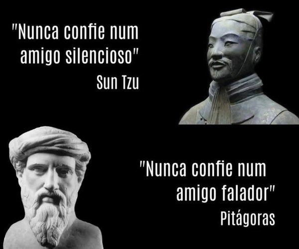 Resumo: não confie em ninguém - meme