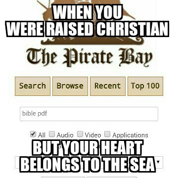 A pirates life for me - meme