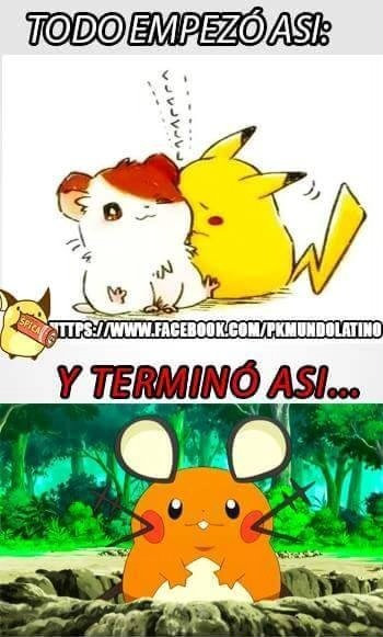 Pikachu + Hamtaro = Dedenne - meme