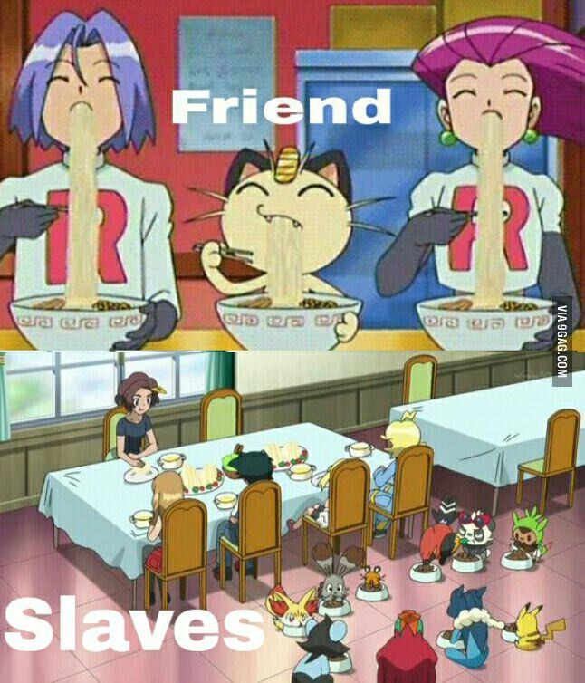 Friends vs slaves!!! - meme